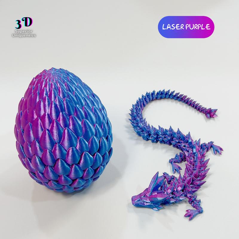 3D Dragon Egg - Year of the Dragon,ADHD, figurines, hobby collections. Gift Decoration (Black Friday - Christmas - Limited-Time Offers)