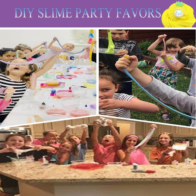 Butter Slime Kit for Party Favors 11 Pack, Scented, Soft and Non-Sticky, Birthday Gifts for Girl Boys, Stress Relief Slime Bulk for Easter Egg Basket fillings