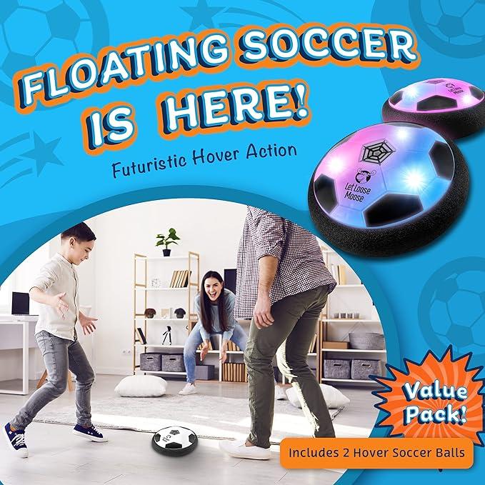 2024 upgraded hover football, round the football dream of youth. LED lights are very cool at night, family gatherings friends parties can play air  planetoy bubble toy