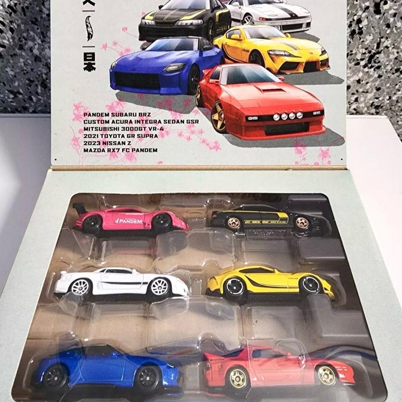 PSL 2024 Hot Wheels Streets of Japan Multipack Supra Civic 6 Pack Box Set