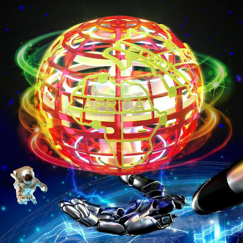 Hovering boomerang ball flying ball light effect cool toy gift Christmas gift children teenagers adult indoor outdoor flying ball toy