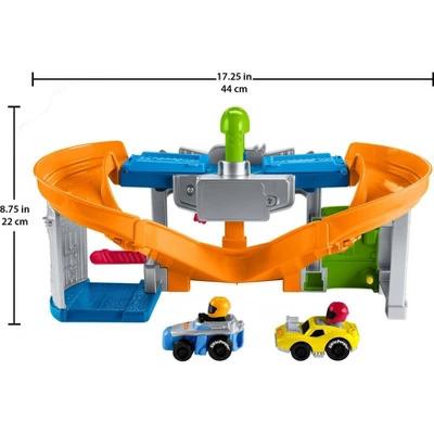 Fisher-Price Little People Hot Wheels Racetrack