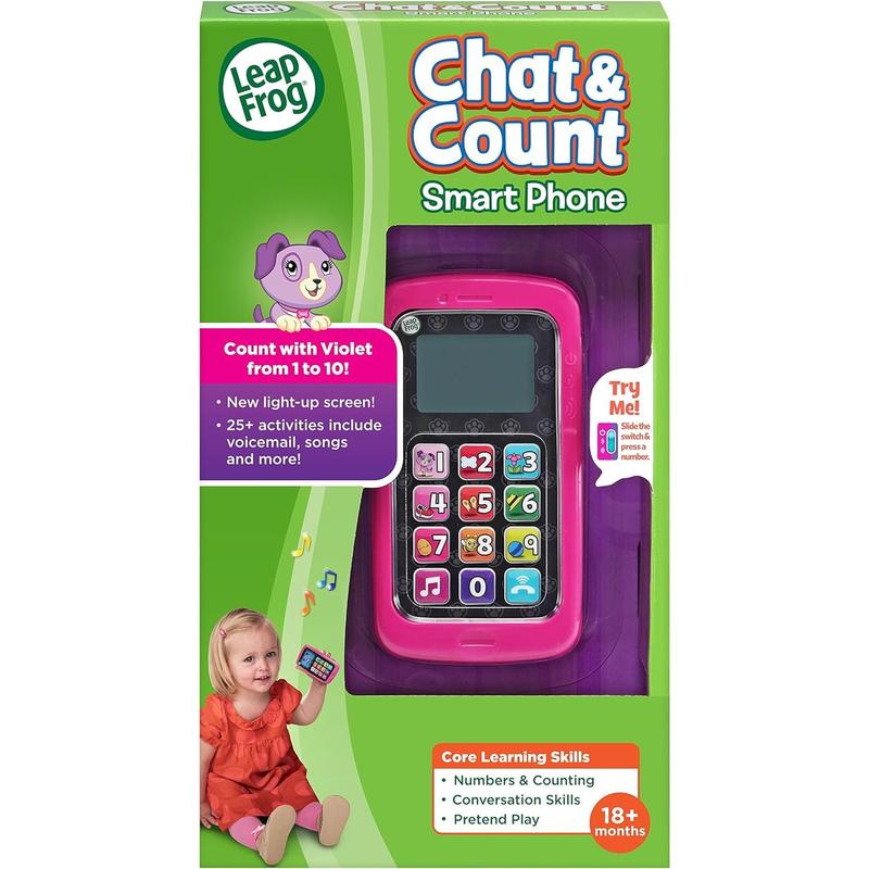 LeapFrog Chat and Count Emoji Phone, Purple