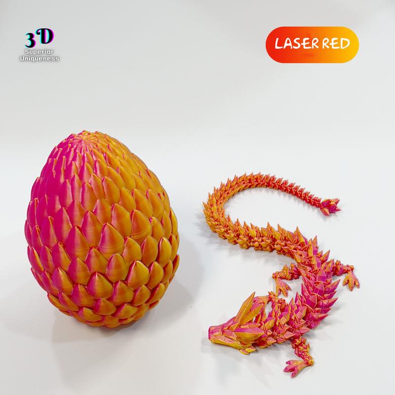 3D Dragon Egg - Year of the Dragon,ADHD, figurines, hobby collections. Gift Decoration (Black Friday - Christmas - Limited-Time Offers)