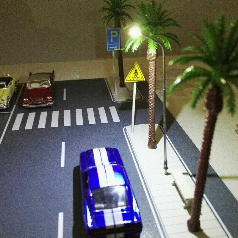 Diorama 1 64 Scale Car Garage Model Car Parking Lot Road Highway Scenery City Street View Roadway Scene Display Model Toy