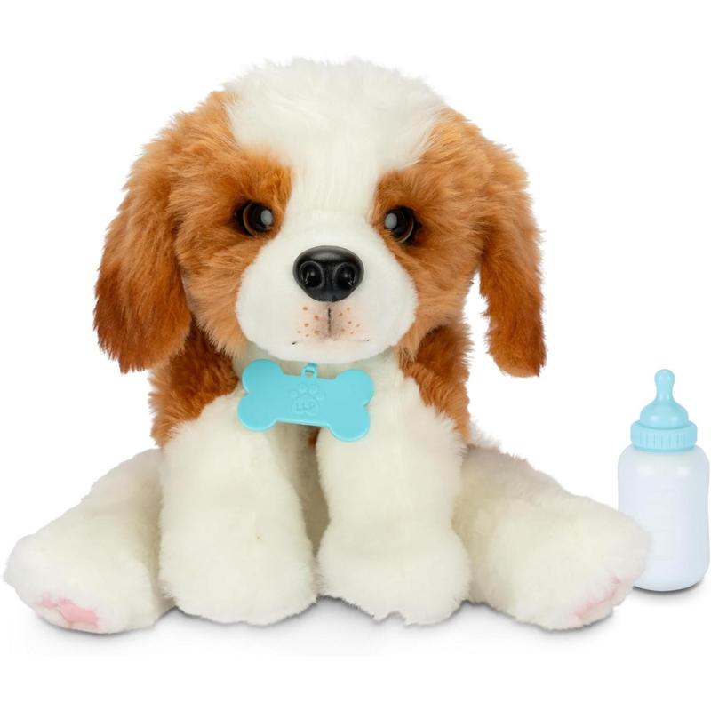 Little Live Pets My Really Real Puppy - Patches The Beagle | Realistic Interactive Toy Puppy That Reacts To Your Touch. 60+ Sounds & Reactions. Soft Fur, Weighted Paws, Blinking Eyes Like A Real Puppy