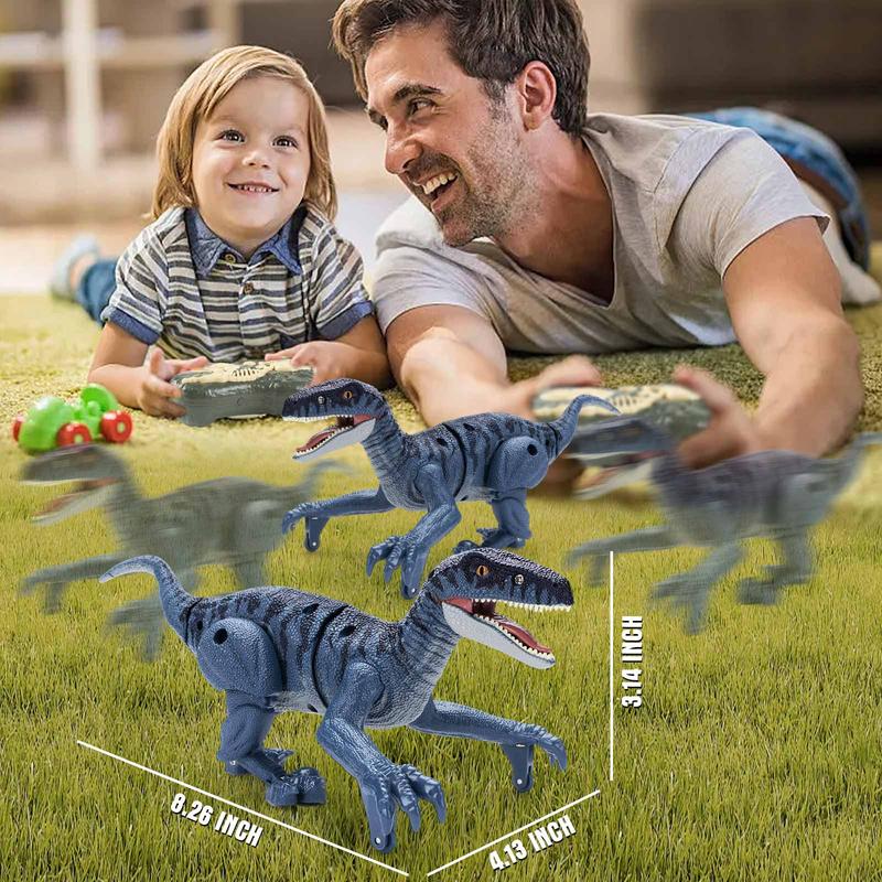 Remote Control Dinosaur for Boys 4-7,Robot Dinosaur Toys for Kids 5-7,Jurassic Velociraptor Toys for Kids 3 5 7 Year Old boy Birthday Gift