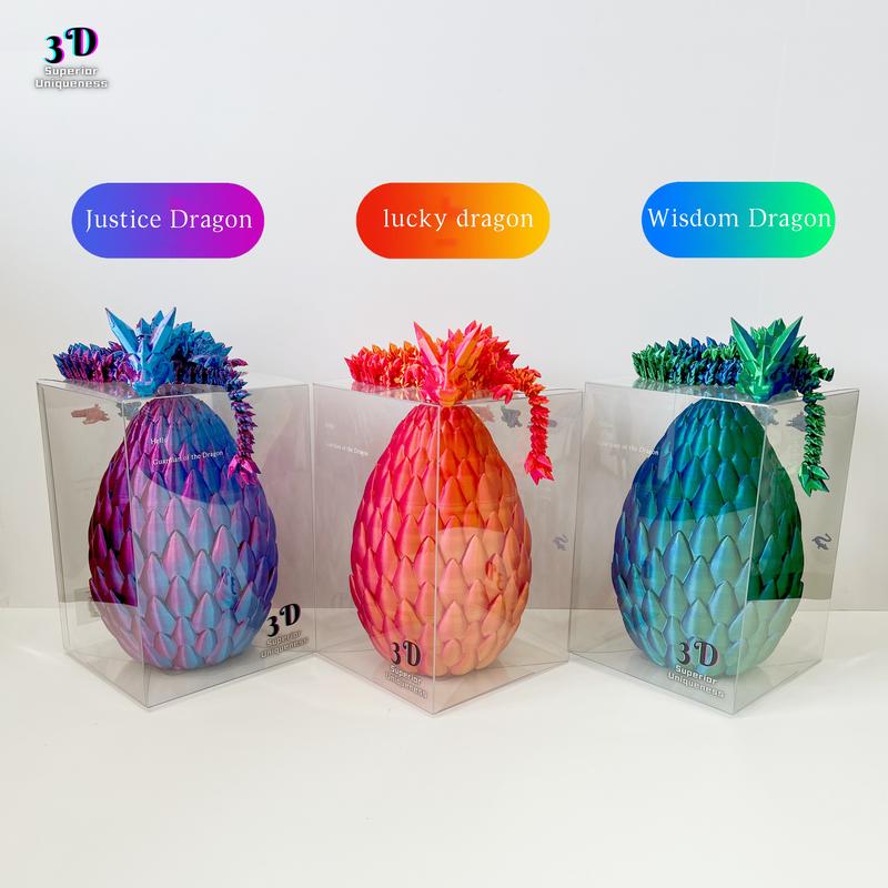 3D Dragon Egg - Year of the Dragon,ADHD, figurines, hobby collections. Gift Decoration (Black Friday - Christmas - Limited-Time Offers)