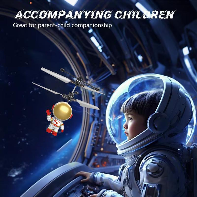 Astronaut Sensing Aircraft, Astronauts, Drones, One-click Sensing, Take-off And Landing, Durable, Fall And Crash Resistant, Suitable For Halloween And Christmas Time As A Gift To Children And Children