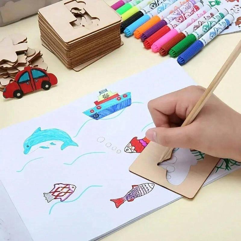 20pcs Painting Board Toy Set for Kids, Art & Handicrafts Kit, Coloring Puzzles with Creative Educational Toys for Artistic Fun