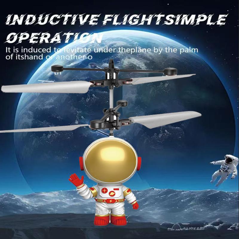 Astronaut Sensing Aircraft, Astronauts, Drones, One-click Sensing, Take-off And Landing, Durable, Fall And Crash Resistant, Suitable For Halloween And Christmas Time As A Gift To Children And Children