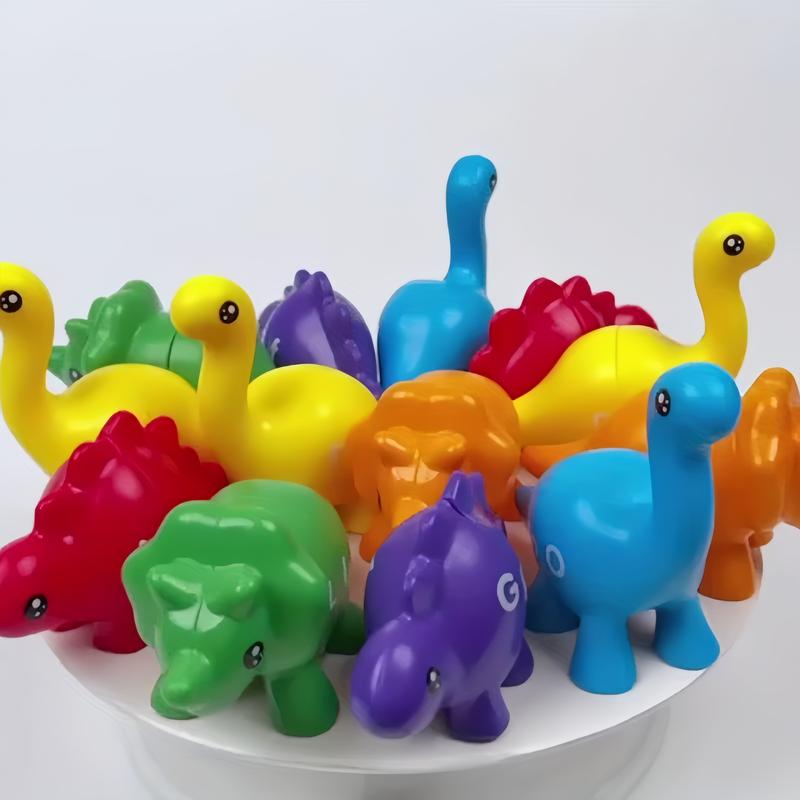 13pcs Double-Sided Letter Toys For Preschoolers, Dinosaur-Shaped Alphabet Learning Toys For Ages 3-5, Perfect Christmas & Halloween Gifts For Kids