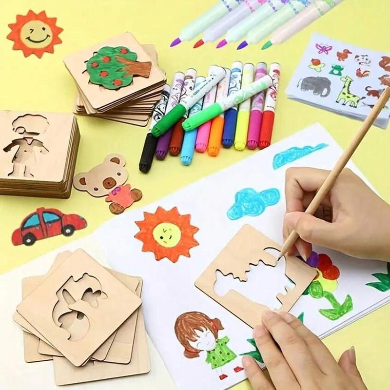 20pcs Painting Board Toy Set for Kids, Art & Handicrafts Kit, Coloring Puzzles with Creative Educational Toys for Artistic Fun