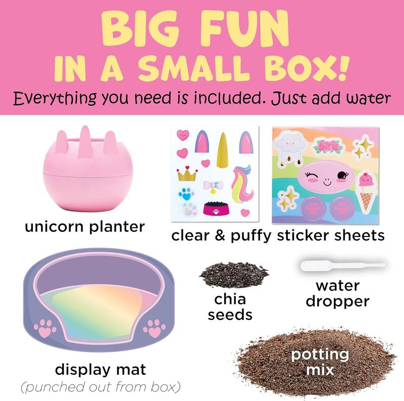 Kids Plant-A-Pet: Unicorn, Stocking Stuffers for Kids, Unicorn Gifts for Girls