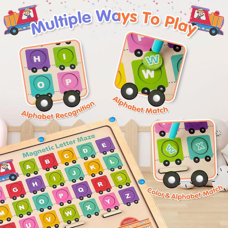 Talgic Wooden Color Matching Counting Puzzle for Toddlers  Educational Fine Motor Skills Toy