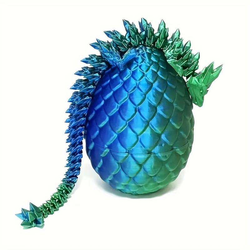 Dragon Egg - Year of the Dragon - Desk Fidget - Surprise 3D - Crystal Dragon