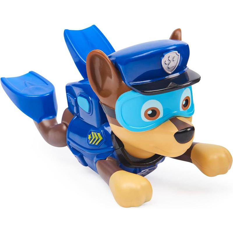 SwimWays Paw Patrol Paddlin' Pups Pool Toys & Outdoor Games, Bath Toys & Pool Party Supplies for Kids Aged 4 & Up, No Batteries Required, Chase