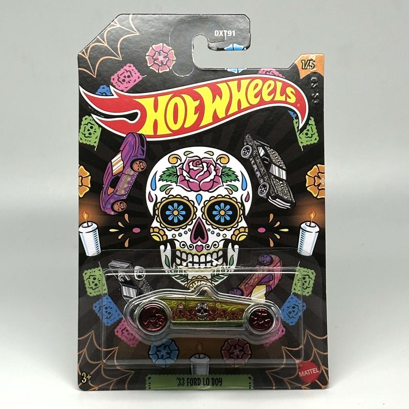 Hot Wheels Día de Muertos Day of Dead - 2023 5-Car Collection 1:64 Scale Diecast Models