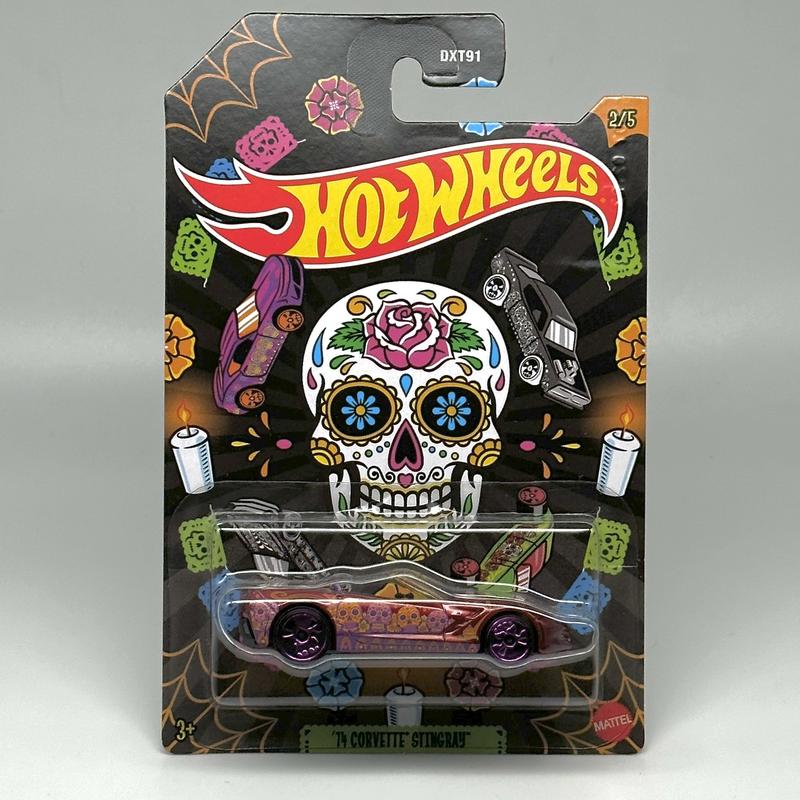 Hot Wheels Día de Muertos Day of Dead - 2023 5-Car Collection 1:64 Scale Diecast Models