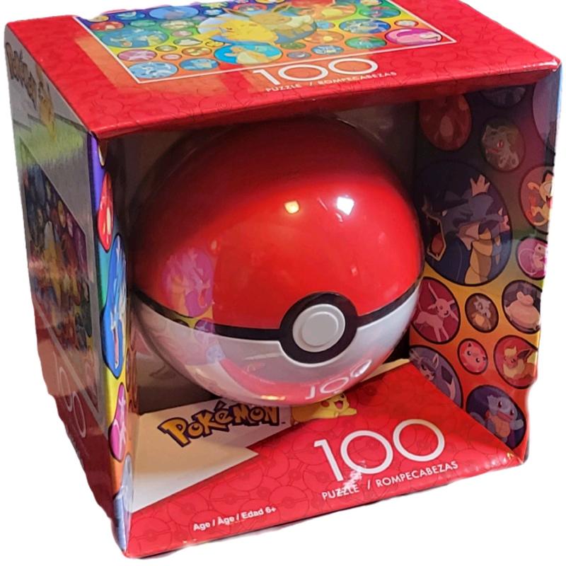 Limited Edition Collectible Pokemon Pokeball Puzzle 100 PC