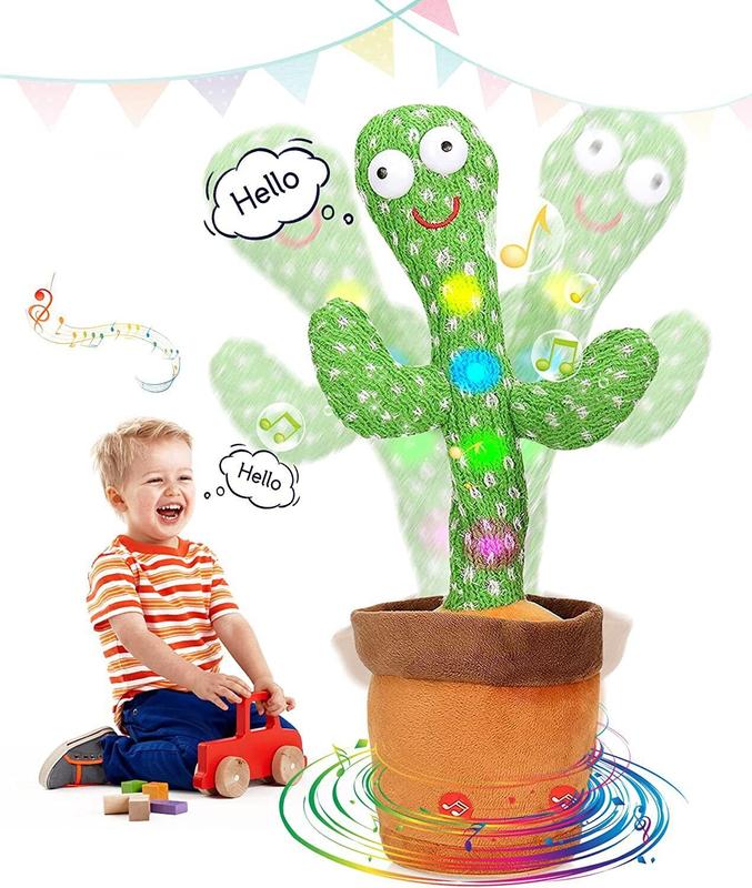 Talking Cactus Toy booo DancingCactus Toy,Talking Repeat SingingSunny Cactus Toy