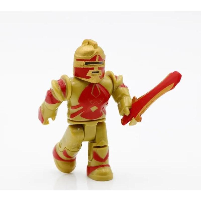 The best collectible toy for Kids to love, Champion Roblox 15th Anniversary Gold Six-figure Pack - includes a variety of holiday and play toy exclusive virtual items - Christmas Gift for Kids