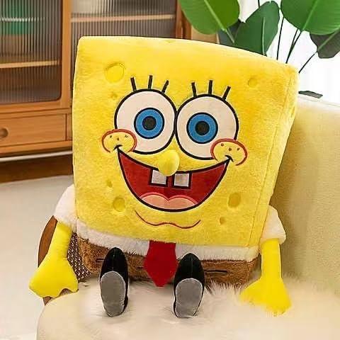 Spongebob Sit Plush  Collectible,  Soft Spongebob Sit Plushie from Spongebob Squarepants