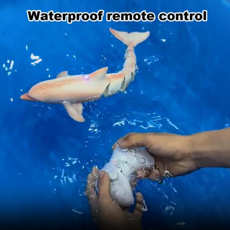 Remote Control Dolphin Toy, 1 Box Waterproof Wireless Remote Control Dolphin Toy, Outdoor Remote Control Dolphin Toy, Birthday Gift