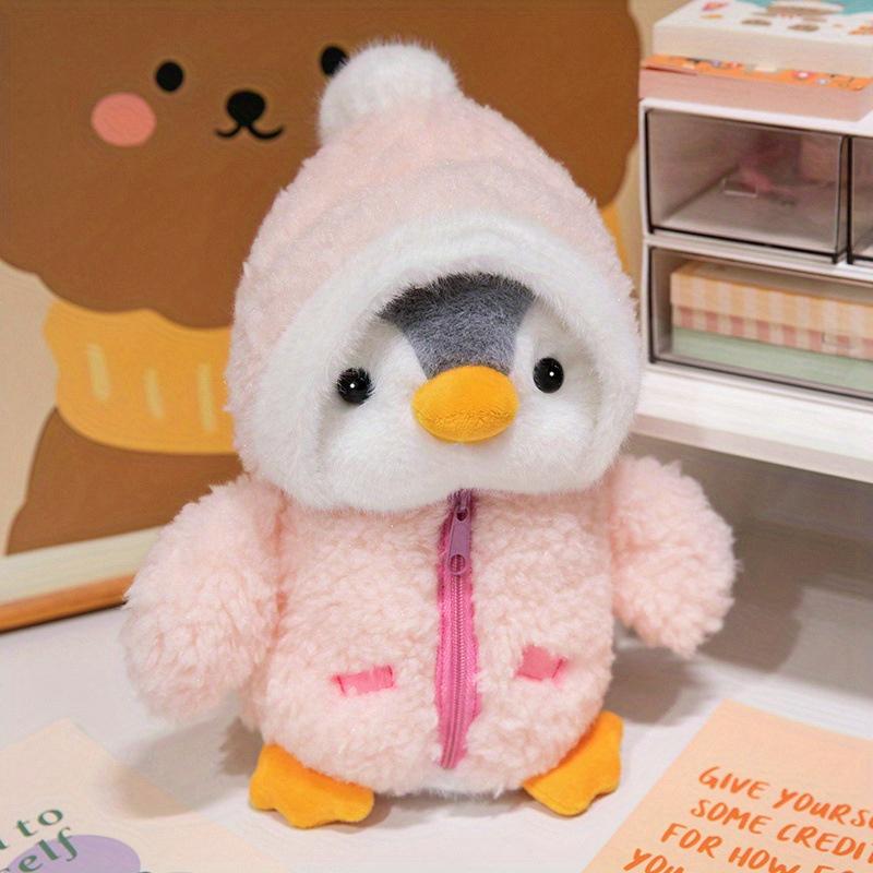 Adorable Winter Penguin Plush Toy - Soft PP Cotton, Cozy Stuffed Doll with Warm Outfit, Cuddly Companion for Toddlers & Infants 0-3 Years Old, Perfect Gift for Christmas, Halloween, and Winter Celebrations