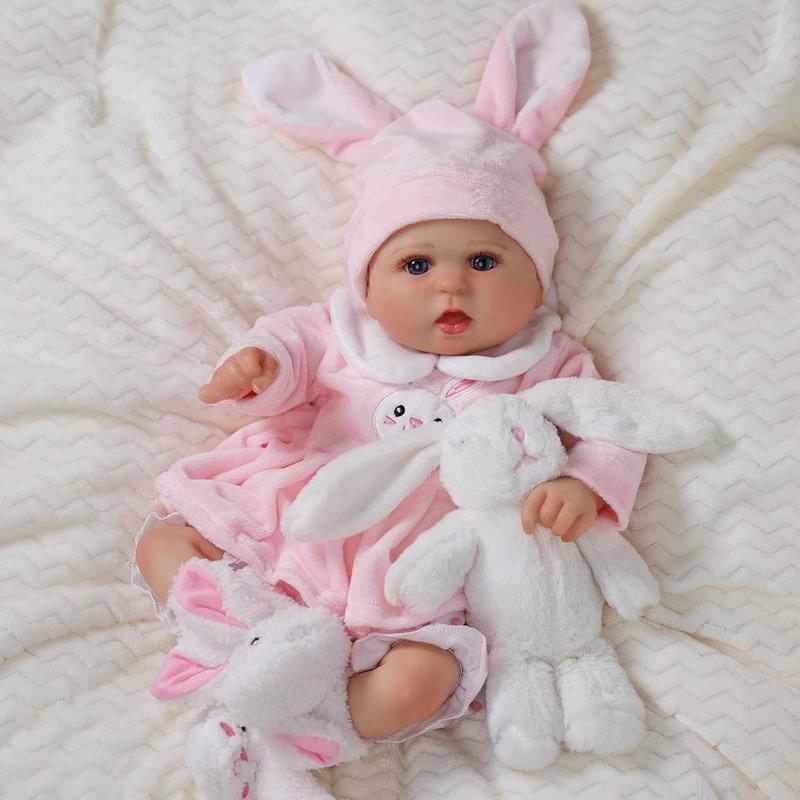 BABESIDE Reborn Baby Dolls - 20 Inch Cute Soft Body Realistic Baby Doll Poseable Real Life Baby Dolls with Complete Accessories for 3+ Years Old Gifts