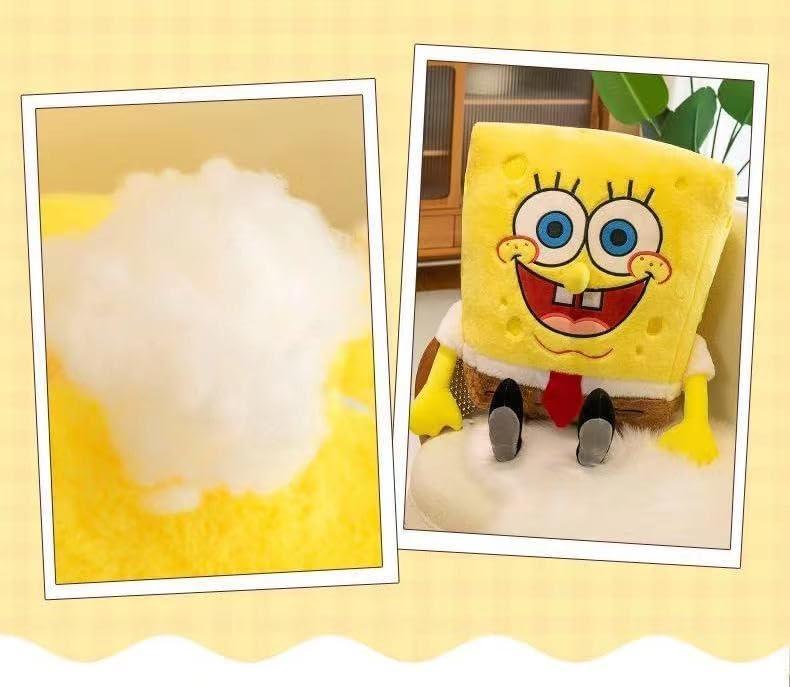 Spongebob Sit Plush  Collectible,  Soft Spongebob Sit Plushie from Spongebob Squarepants