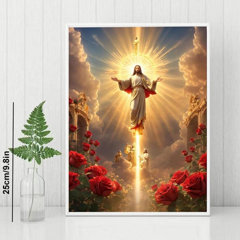 Mythological Characters Pattern DIY Diamond Arts Colorful Painting Kit without Frame, DIY 5D Diamond Arts Colorful Painting Kit, Wall Art Decor for Home