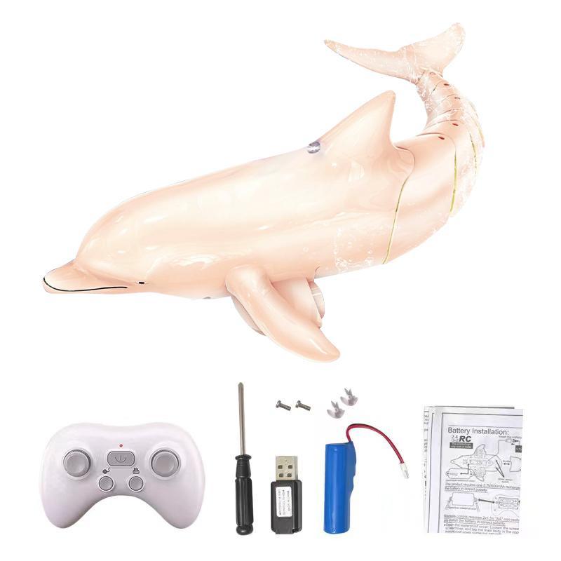 Remote Control Dolphin Toy, 1 Box Waterproof Wireless Remote Control Dolphin Toy, Outdoor Remote Control Dolphin Toy, Birthday Gift