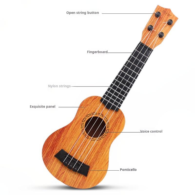 17-inch Mini Ukulele, Educational Toy for Ages 3-7, Ideal Starter Instrument  christmas 2024