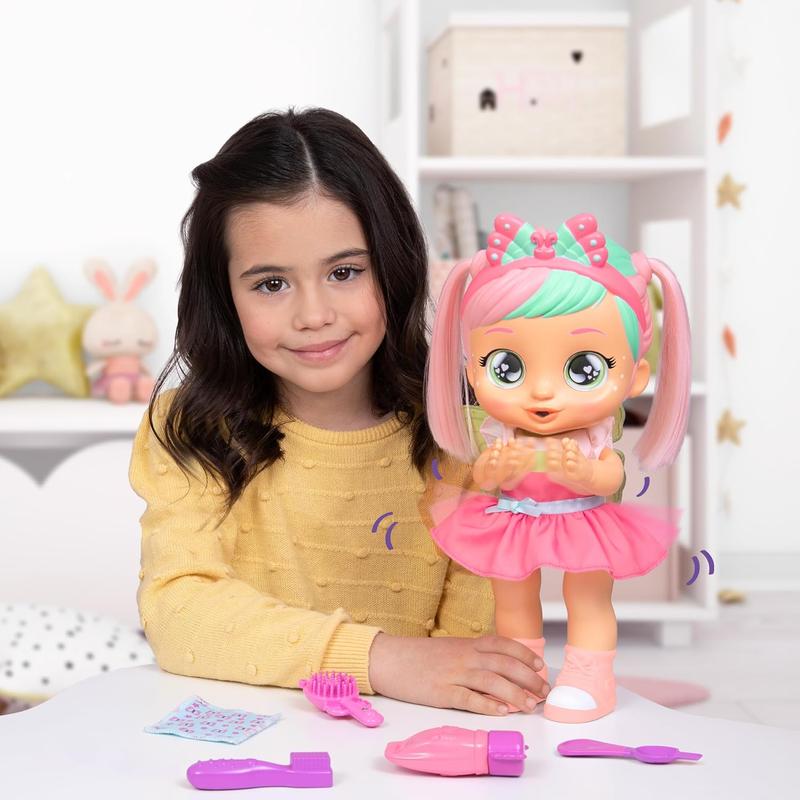 Cry Babies Bella's Morning Routine - Interactive Baby Doll with 20+ Sounds, Girls & Kids Age 18M and Up