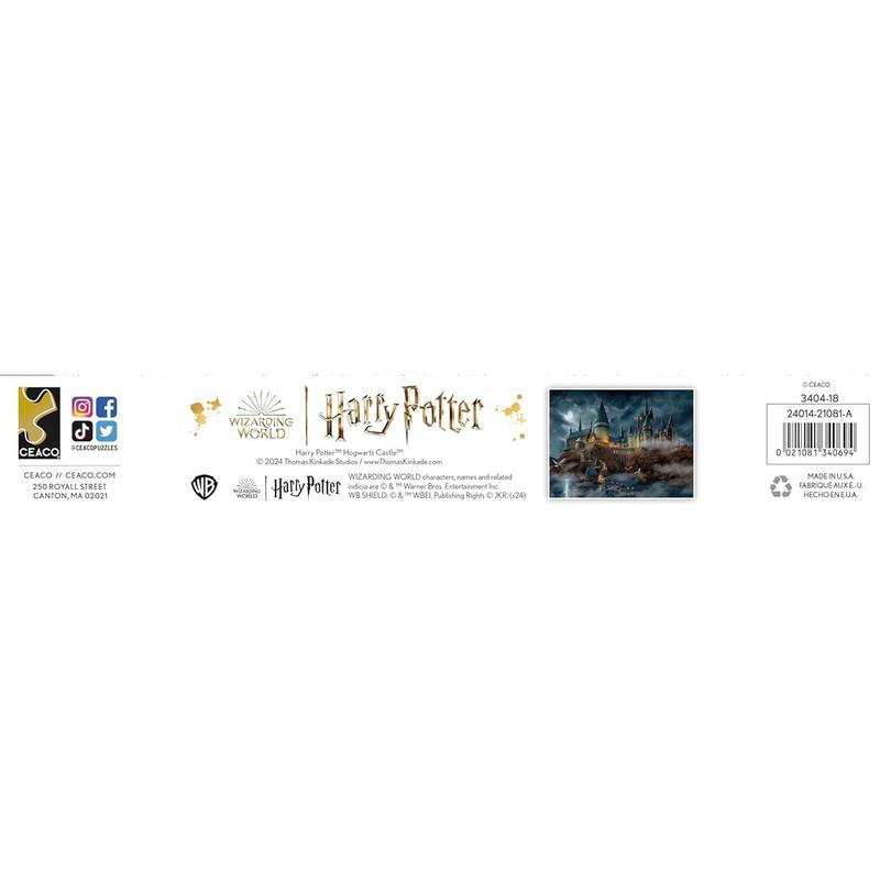 Thomas Kinkade - Harry Potter - Hogwart's Castle - 1500 Piece Jigsaw Puzzle