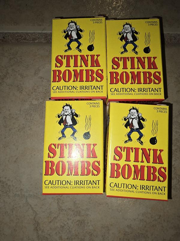 Stink Bombs - Gag, Prank, Joke - Smell Fart Rotten Egg - Novelty Toy