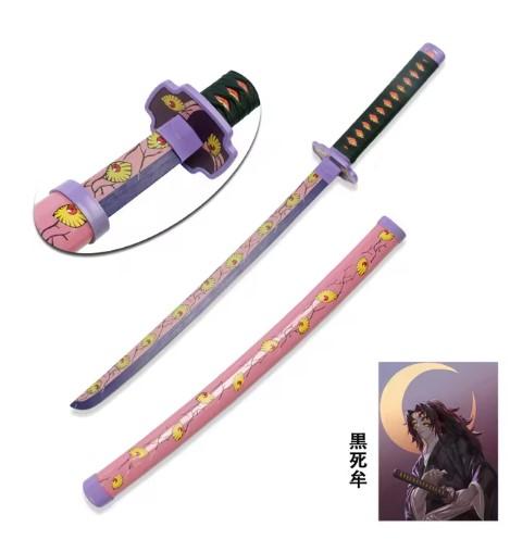 Kimetsu no Yaiba Original Anime Katana Cosplay Weapon Demon Slayer Sword Zenitsu Kyoujurou Tanjiro Swords