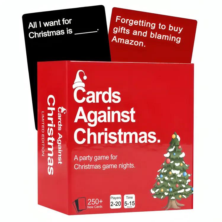 Cards Against Christmas - Limited Edition Game for Party Game for Christmas Game Nights