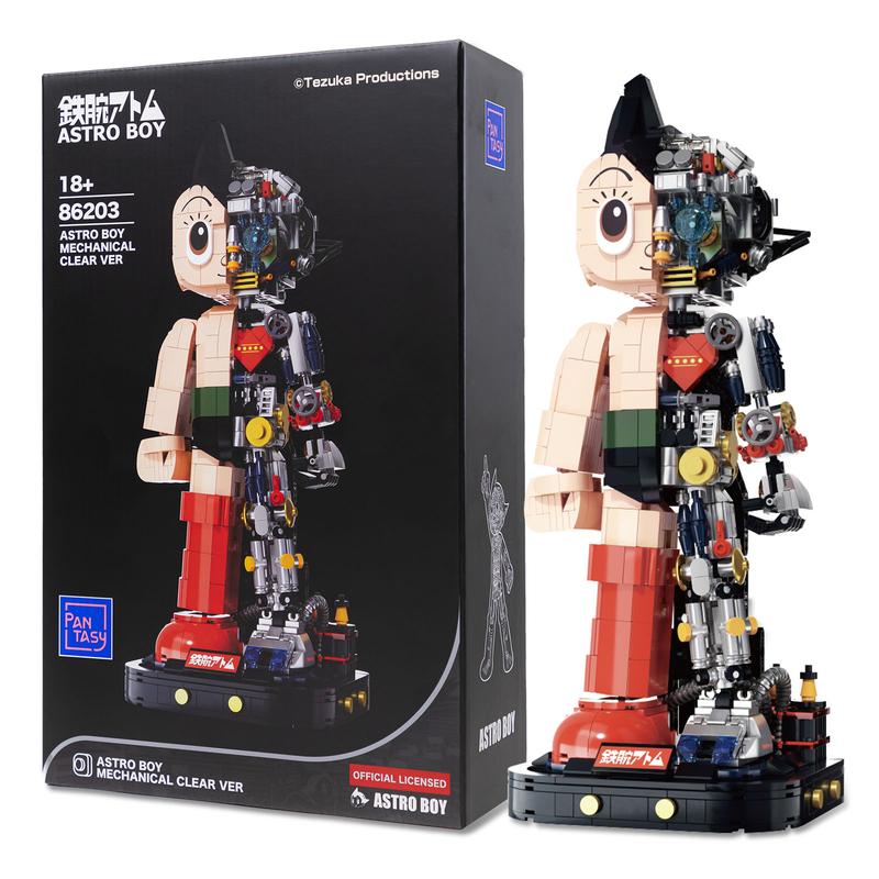 PANTASY Astro Boy Building Kit, Creative Collectible Construction Set for Adults and Teens, Detailed Build-and-Display Model, Perfect for Home or Office, Unique Birthday Gift Idea, 1250 Pieces