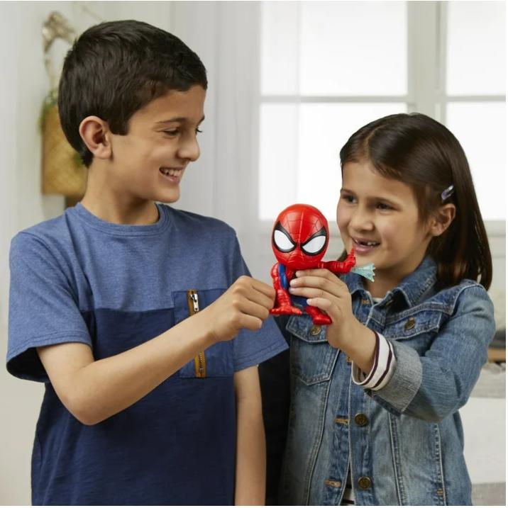 Bop It! Marvel Spider-Man Edition Family Party Game for Kids and Family Ages 8 and Up, 1+ Players