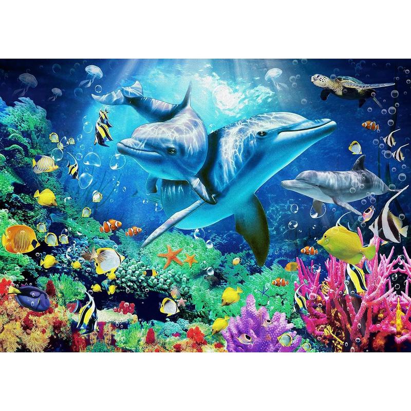 Nattork Jigsaw Puzzles 1000 Pieces for Adults, Families (Sea World) Pieces Fit Together Perfectly