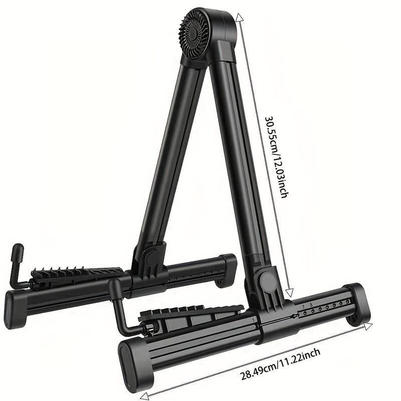 Foldable Universal Guitar Stand, Guitar Stand Holder, Vertical Support Stand for Stage Performance