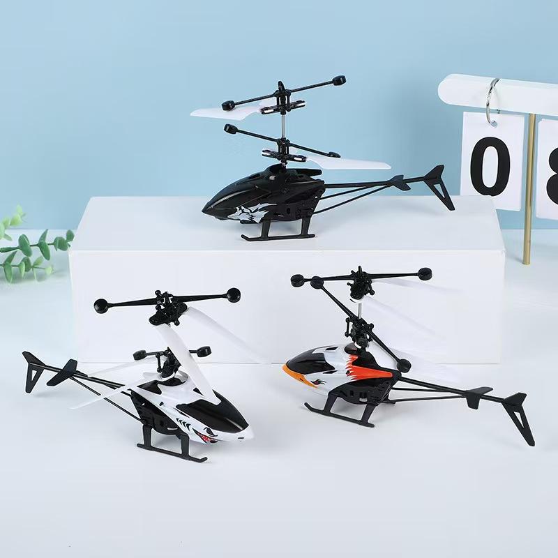 Remote Control Induction Aircraft for Kids RC Helicopter Toy with One Key Takeoff Landing and Hover Function 3 Speed Modes Includes AA Batteries Perfect Christmas Gift for Boys and Girls  ，、，3，AA，。 flying  ball