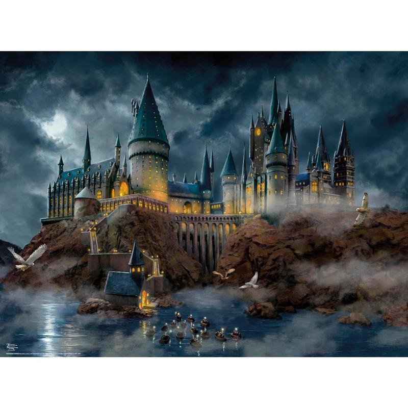 Thomas Kinkade - Harry Potter - Hogwart's Castle - 1500 Piece Jigsaw Puzzle