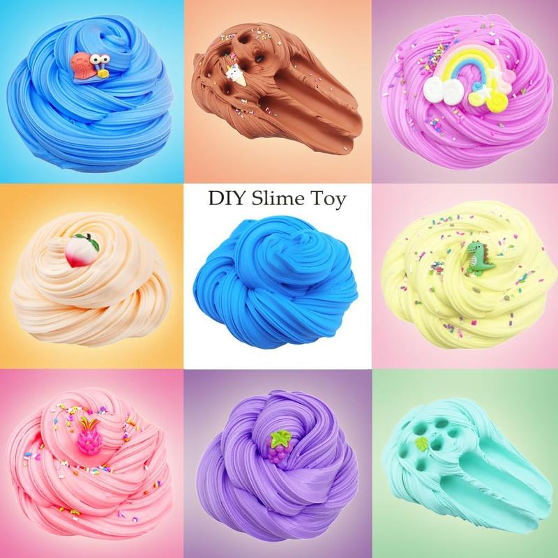 Christmas Slime Kit Advent Calendar - 24 Pack Butter Slime Non-Sticky, Soft, Stretchy, Scented Slime Party Favors for Kids, Perfect for Christmas Stocking Stuffers, Christmas Gifts for Girls Boys