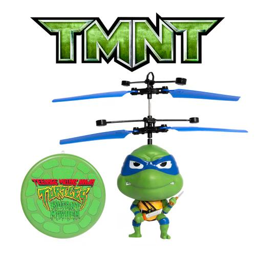 Teenage Mutant Ninja Turtles Big Head Sensor UFO Flying Helicopter Drone - Leonardo Michaelangelo Raphael Donatello