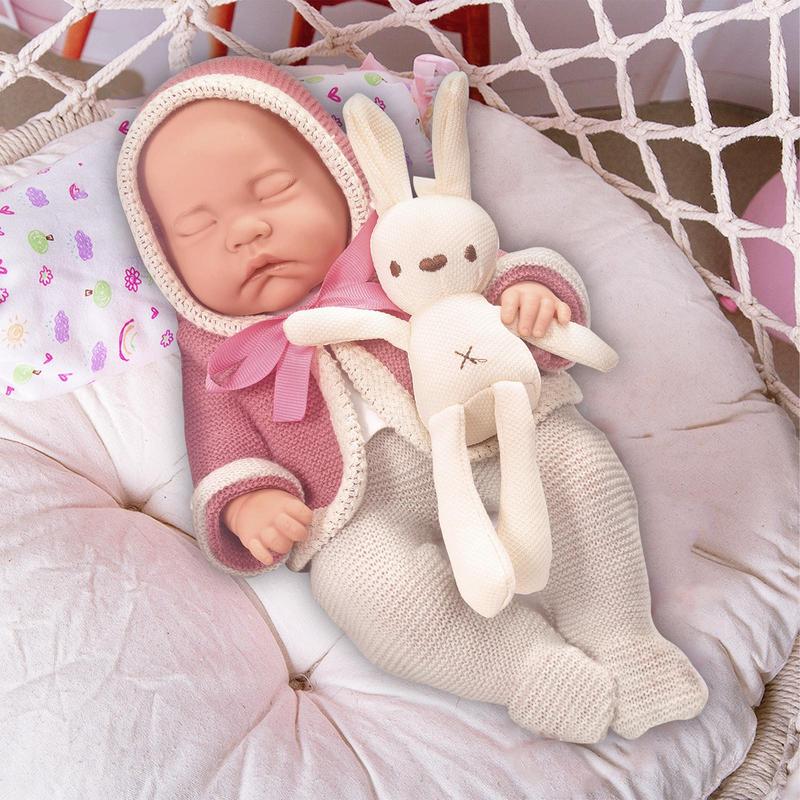 12 Inch Realistic Baby Doll Set, Washable Vinyl Newborn Doll with Accessories, Doll Clothes Set, Doll Accessories for Girls and Boys, Stocking Fillers Gift