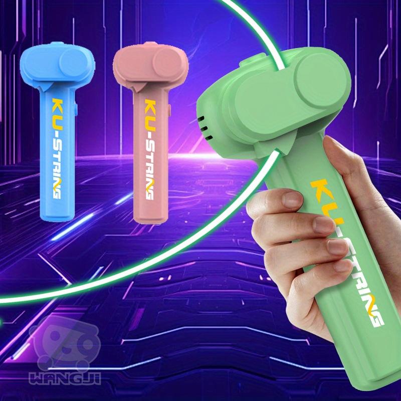 USB Rechargeable Luminous Rope USB Rechargeable Luminous Rope Toy - Handheld Electric Rope Launcher for Outdoor, Party, Halloween, Thanksgiving, Christmas, and Birthday Fun