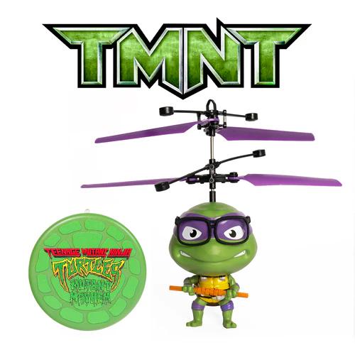 Teenage Mutant Ninja Turtles Big Head Sensor UFO Flying Helicopter Drone - Leonardo Michaelangelo Raphael Donatello